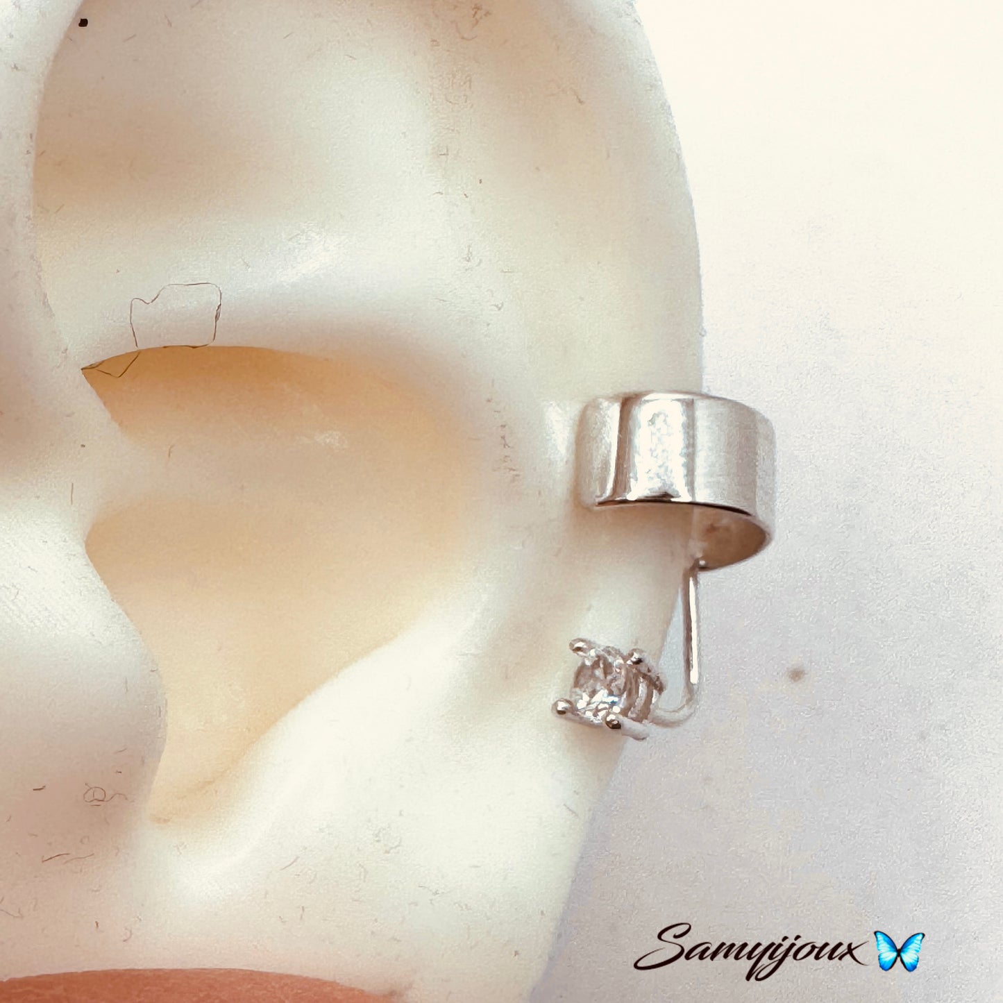 Earcuff Fascia e Punto Luce - by Samyijoux