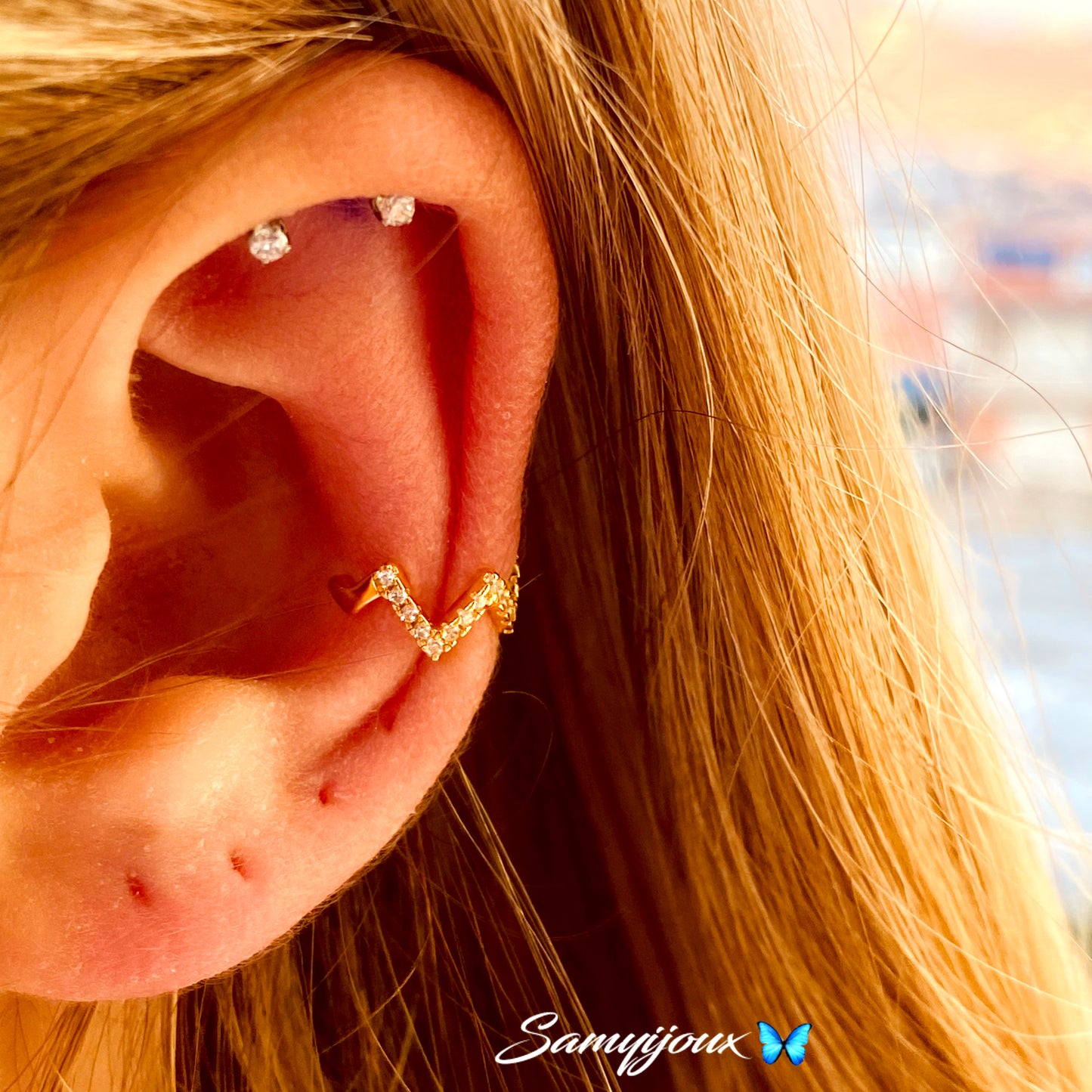 Earcuff ZigZag - by Samyijoux